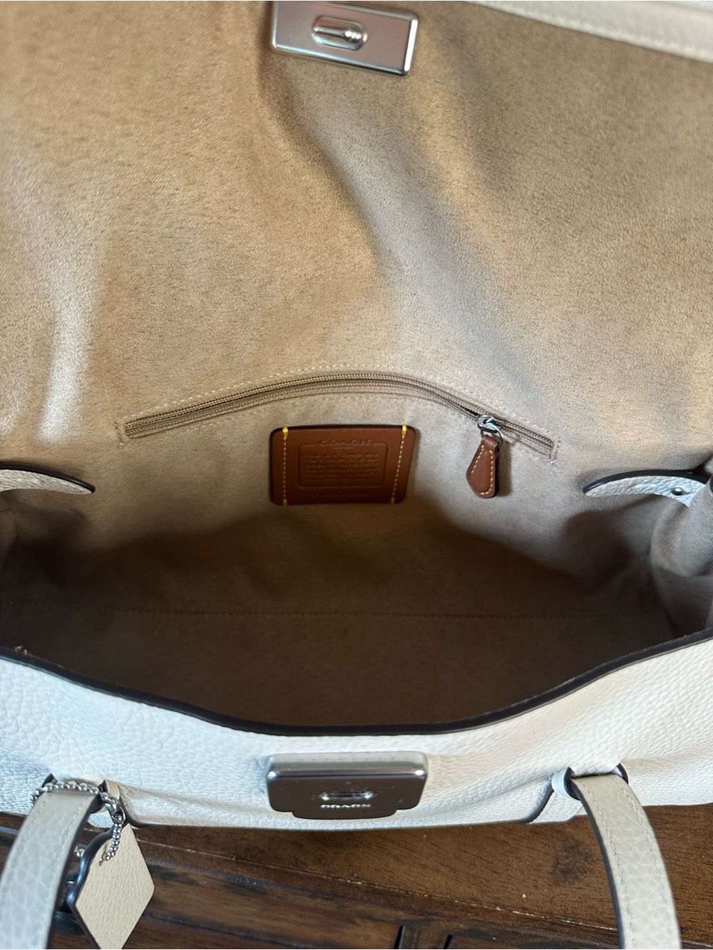 Coach NWT $350 MSRP Bridget Flap Shoulder Bag - Picture 7 of 13